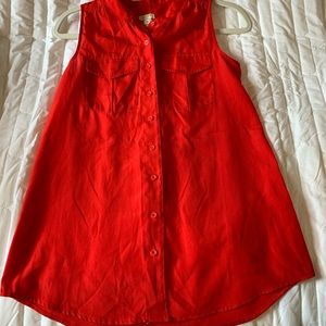 J Crew red top size 00.